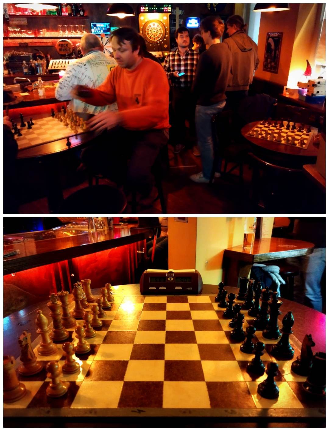 Clubmoment bij Schaakclub Jean Jaurès