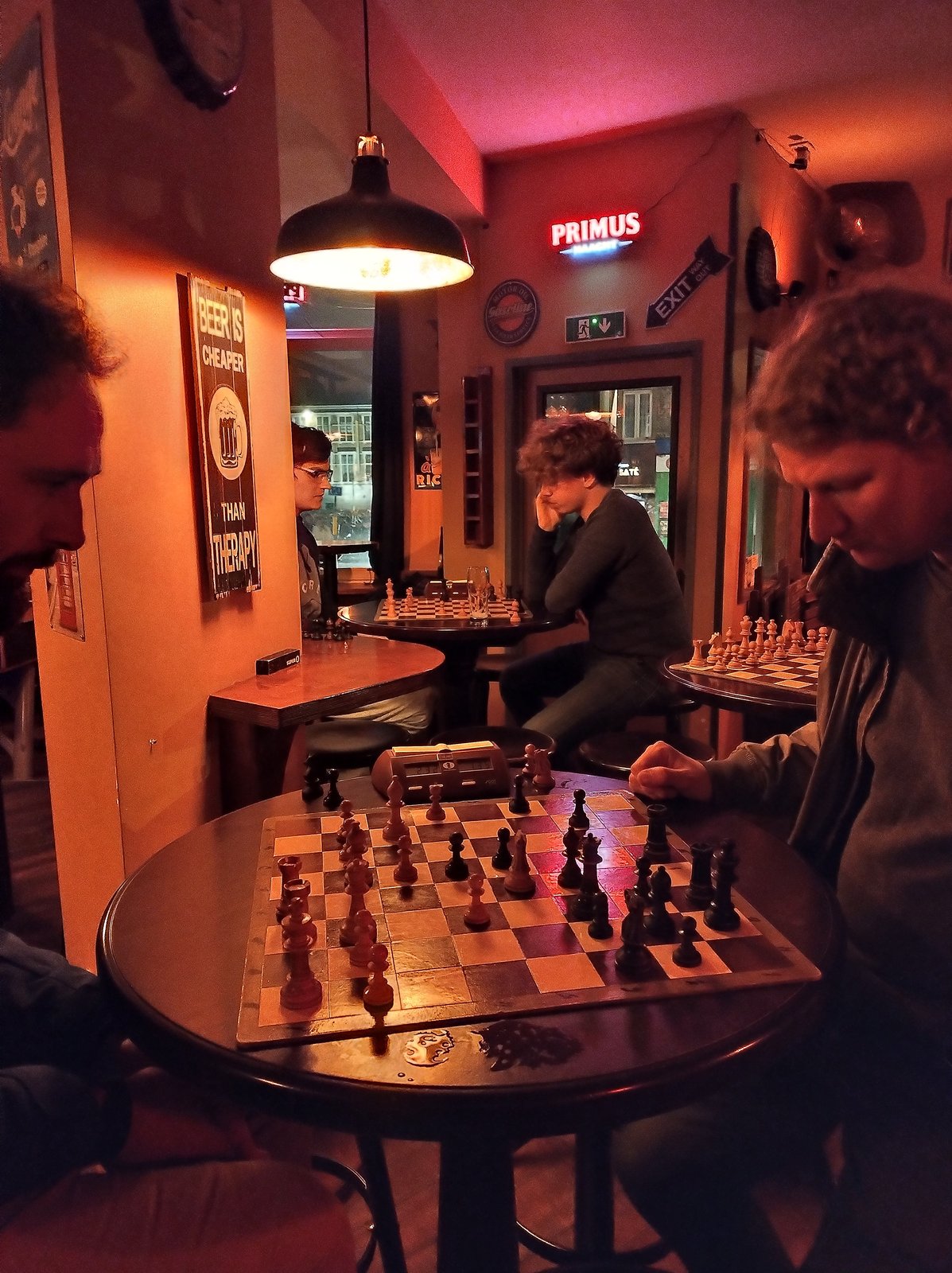 Clubmoment bij Schaakclub Jean Jaurès